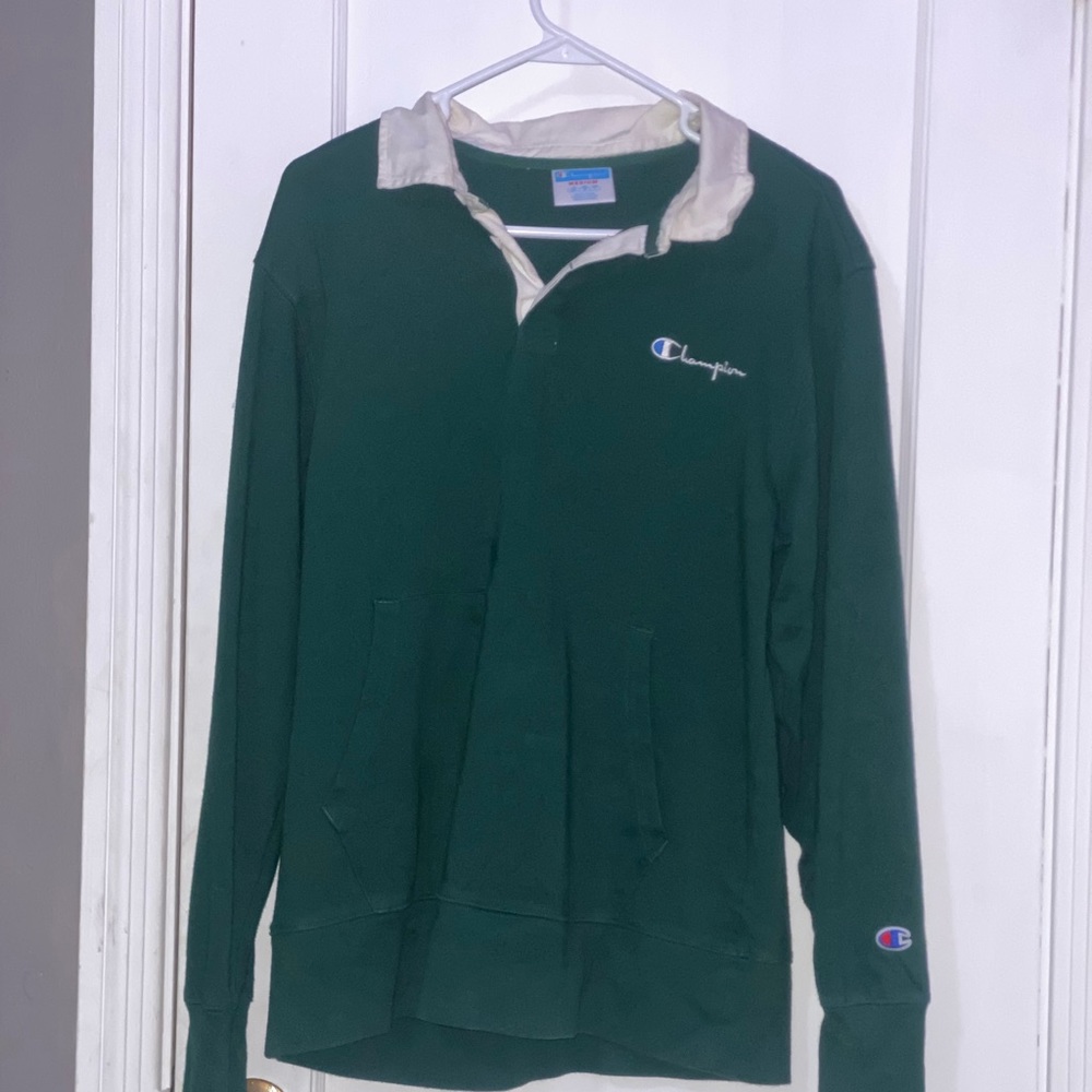 Champion Collared Long Sleeve Shirt